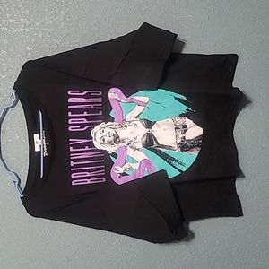 NWT BP. NORDSTROM CROPPED BRITNEY SPEARS T-SHIRT